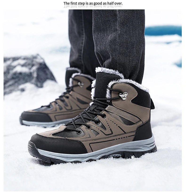 Autumn And Winter Outdoor Travel Camping Hiking Shoes Leisure Activities Warm And Comfortable Sports Shoes 39-47