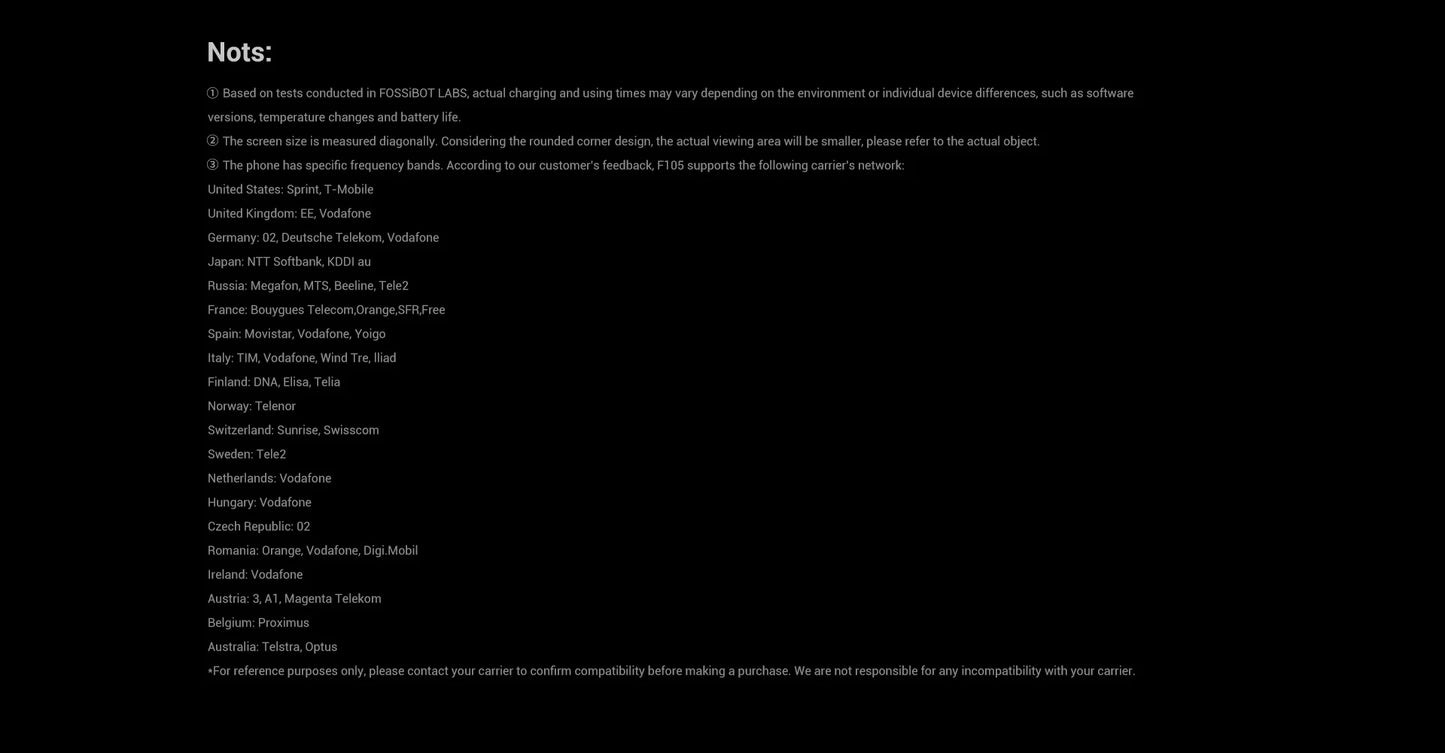 [العرض العالمي الأول] هاتف FOSSiBOT F105 الذكي المتين بنظام تشغيل أندرويد 14 وذاكرة وصول عشوائي 12 جيجابايت وذاكرة داخلية 64 جيجابايت وكاميرا 20 ميجابكسل وشاشة 6.745 بوصة عالية الدقة وشاشة IPS