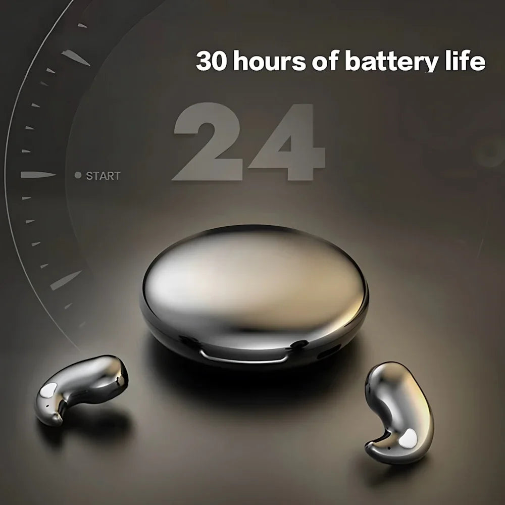سماعات أذن لاسلكية B13 مزودة بتقنية البلوتوث 5.3 مع تحكم باللمس مريح للارتداء لجميع الهواتف المحمولة