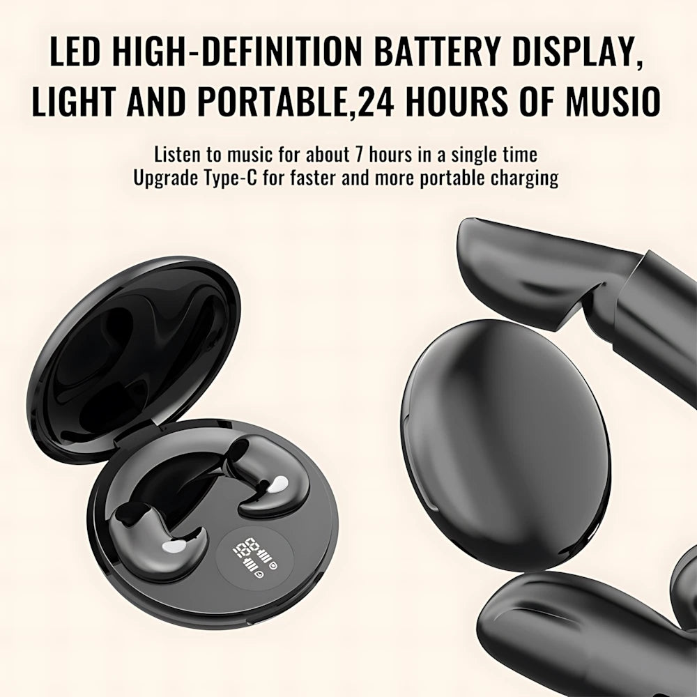 B13 Bluetooth Sleep Earphones Wireless Headset 5.3 With Comfortable Wearing Touch Control Headphone Earbuds For All Mobile Phone