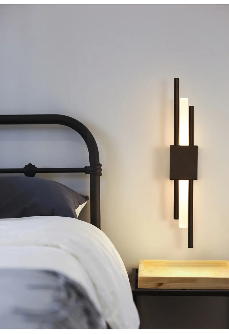 Bedroom Bedside Wall Lamp Simple Modern Living Room Aisle Corridor Background Light Luxury Style Living Room Lighting