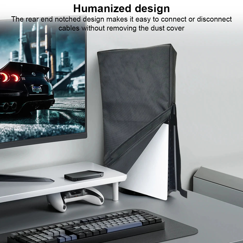 Vertical Dust Cover For PS5 Pro Console Protective Cover Anti-Scratch Dust Proof Protector For PS5 Pro Digital and Disc Edition SwiftNest