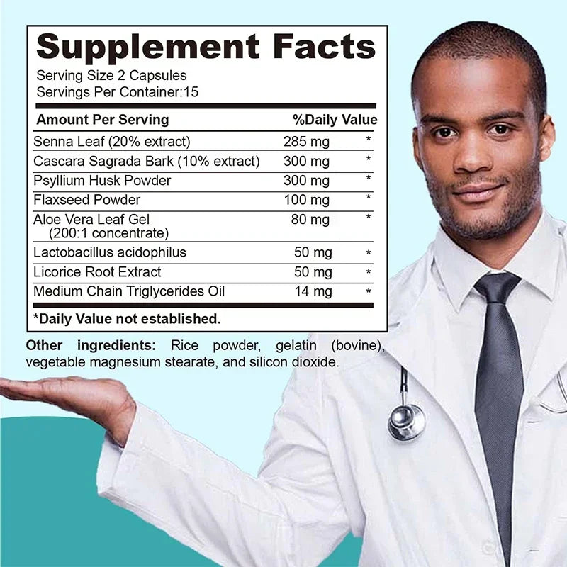 15 Day Cleanse - Intestinal Cleansing, Detoxification, Relieves Bloating, Promotes Digestion, Metabolism, and Weight Management