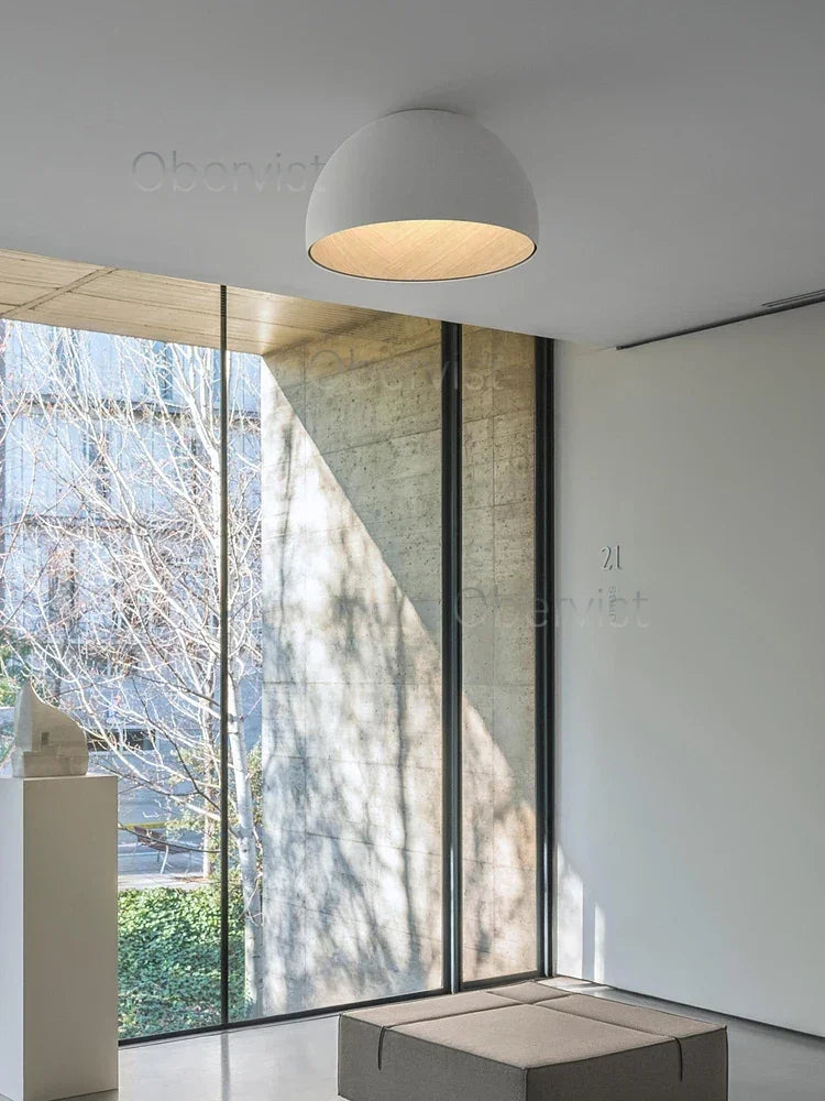 Bedroom Lamp Ceiling Lamp Creative Inclined Ceiling Room Light Personality Modern Minimalist Wood Grain Study Lamp Owner