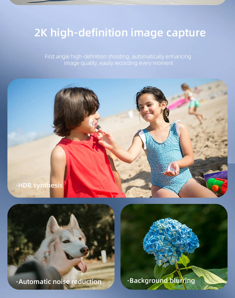 New Wifi AI Smart Glasses HD1080P Anti-shake Camera Video Glasses Voice Call Noise Reduction Wireless Bluetooth Headset Goggles