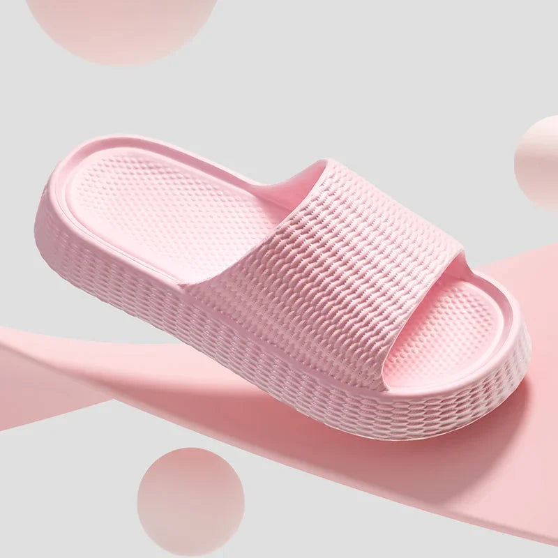 Chunky Platform Eva Cloud Slippers Women Thick Soft Sole Bathroom Home Slides Woman 2025 Summer Non Slip Beach Flip Flops Female