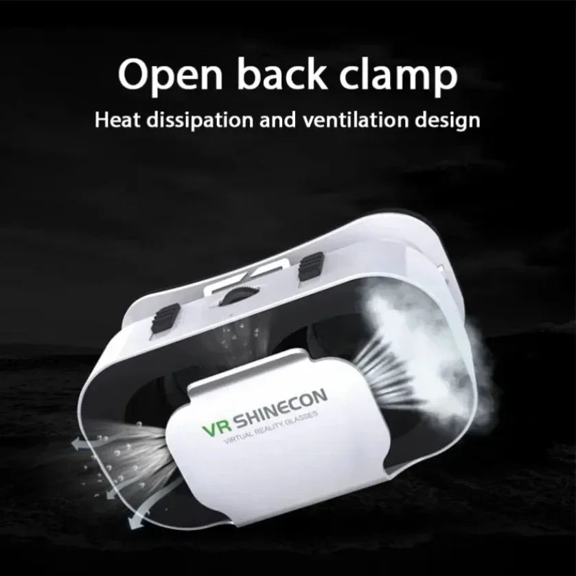 XIKCU VR Glasses 3D Headset Virtual Reality Device Helmet Goggles Lenses Mobile Smartphone Smart Phone Cell Realidade Viar VR