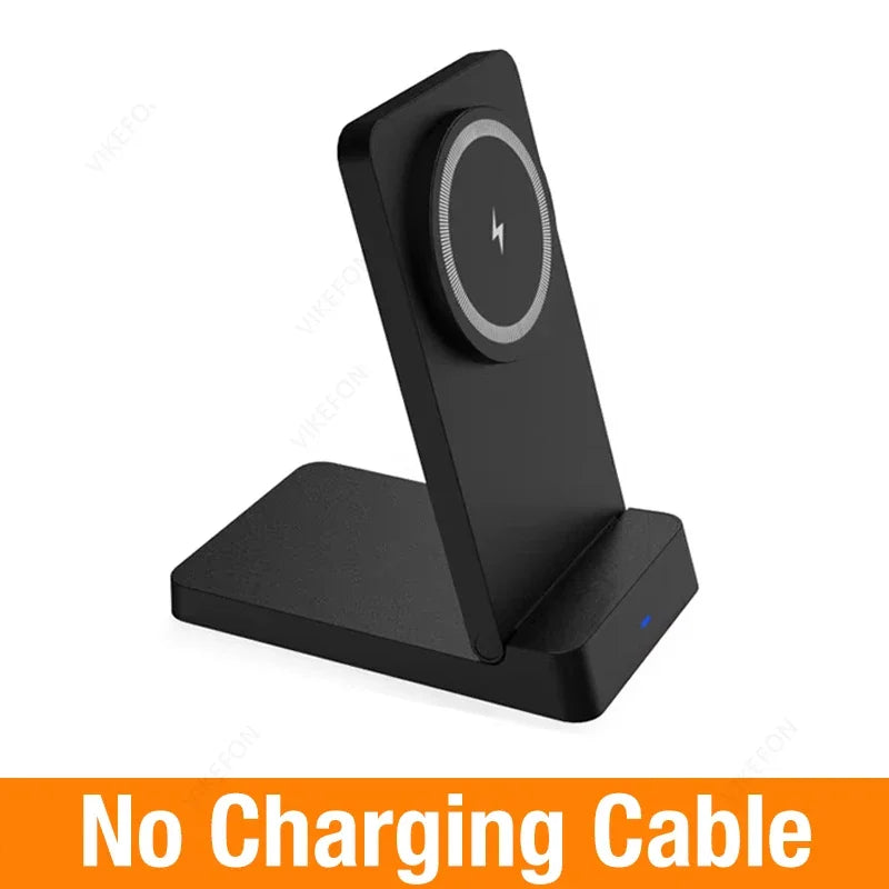 Magnetic 30W Wireless Charger Desktop Fast Charging Station Fold Smart Phone Holder Charge For Magsafe iPhone 16 15 14 13 12 Pro