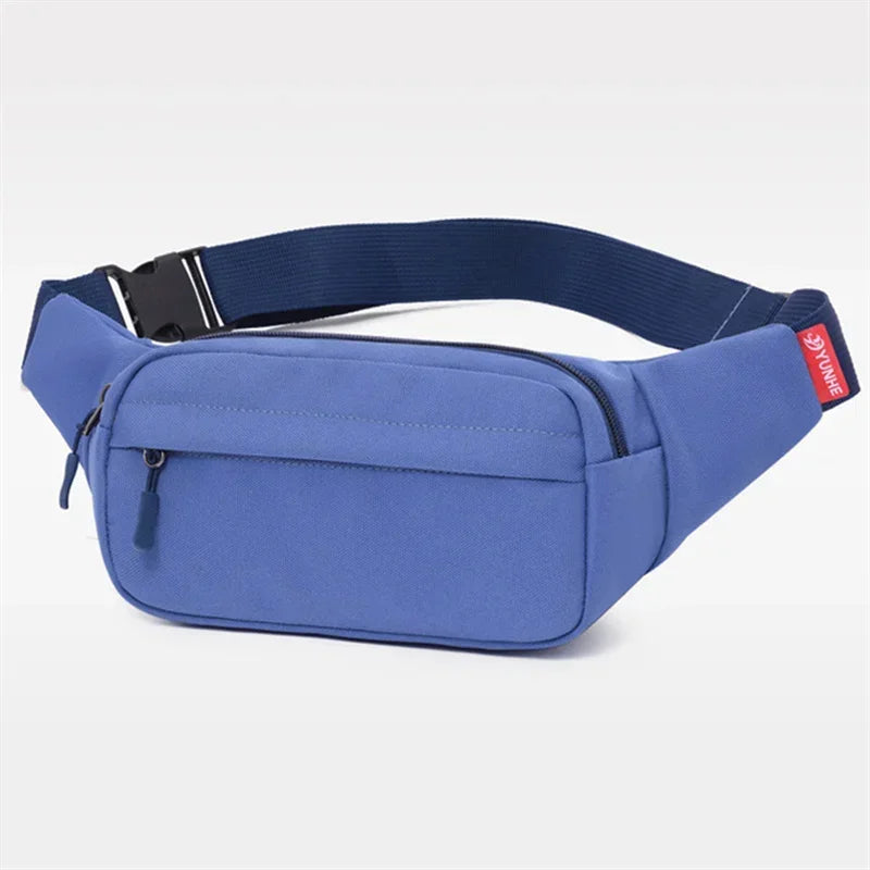 2025 Unisex Sports Fanny Pack - Fashion Canvas Waist/Shoulder Bag for Men & Women, Phone Purse with Casual Crossbody Design