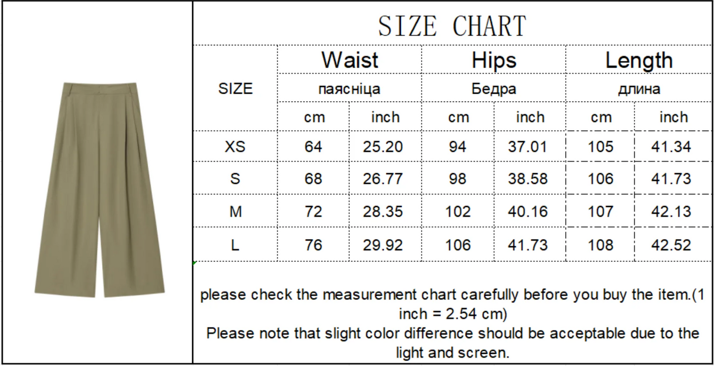 2025 New Women's Fashion Pant Suit V Neck Lace Up Belt Suit Coat High Waist Wide Leg Pants Set Elegant Commuter Office Outfits