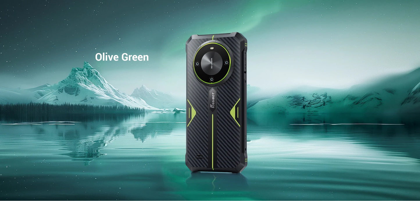 [العرض العالمي الأول] هاتف FOSSiBOT F105 الذكي المتين بنظام تشغيل أندرويد 14 وذاكرة وصول عشوائي 12 جيجابايت وذاكرة داخلية 64 جيجابايت وكاميرا 20 ميجابكسل وشاشة 6.745 بوصة عالية الدقة وشاشة IPS