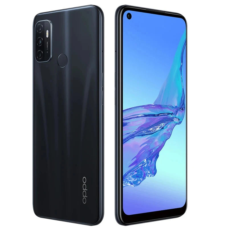 هاتف oppo A53 Smatr 4G Android 6.5 بوصة شاشة هاتف ذكي ROM 128GB 5000mAh 13MP كاميرا هاتف مستعمل
