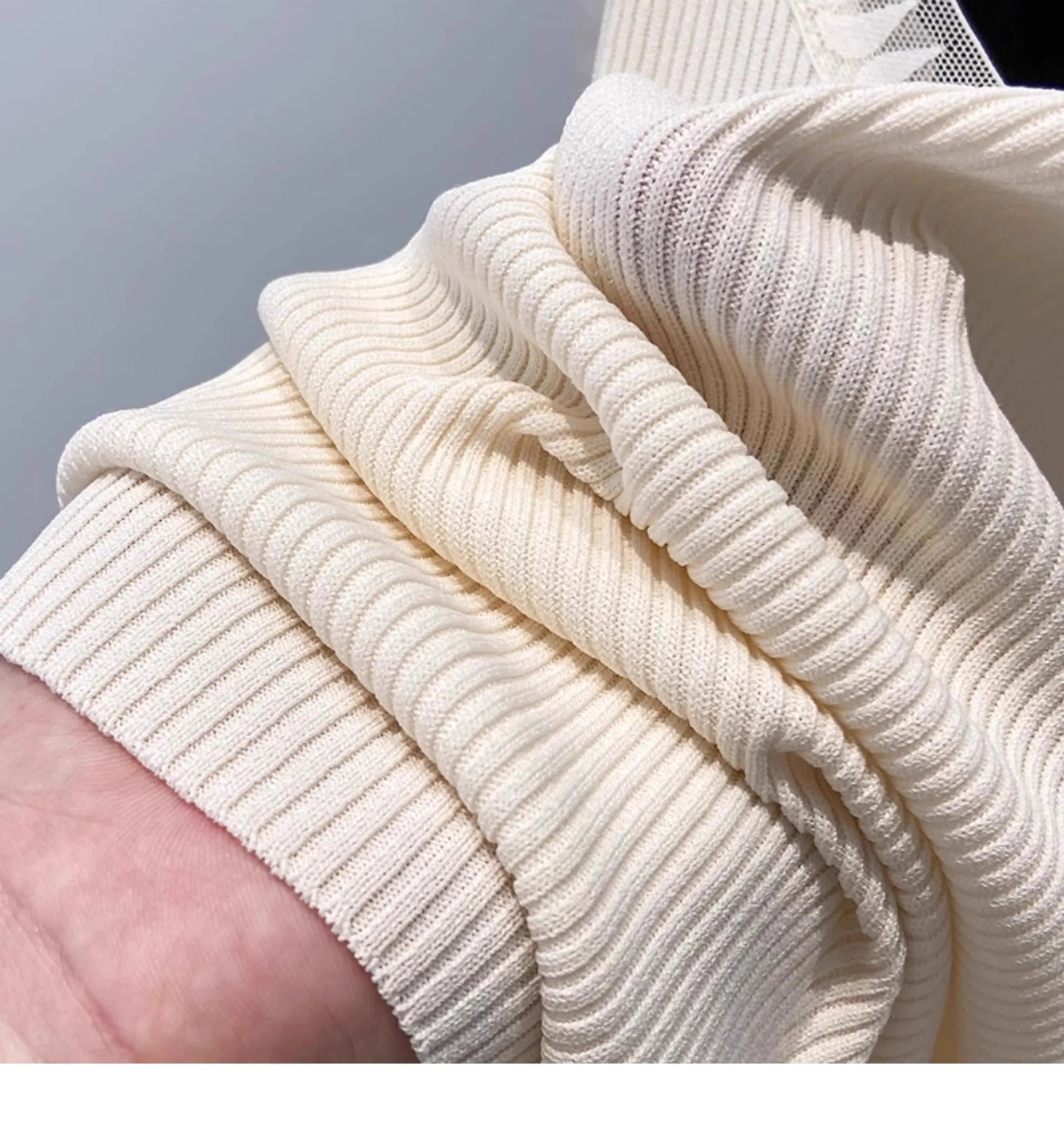 Women Summer Fashion Thin Knitted Undershirt Sleeveless Pullover Corset Top Half High Neck Comfortable Breathable Lace Tank Top SwiftNest