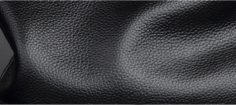 حقيبة يد أصلية من SENOFAN للرجال مخططة من جلد البقر الطبيعي، حقيبة يد رجالية، محفظة بتصميم مظروف، إصدار كوري رائع