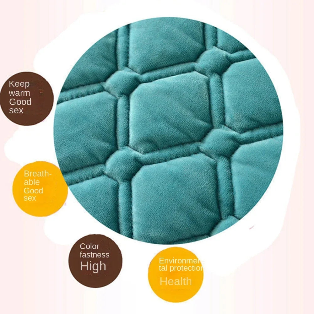 Home Textiles Flannel Bedspread Geometric Quilted Bed Linens Bedspreads for Winter Warm Flat Sheet Blanket Cover Coverlet 이불 이불