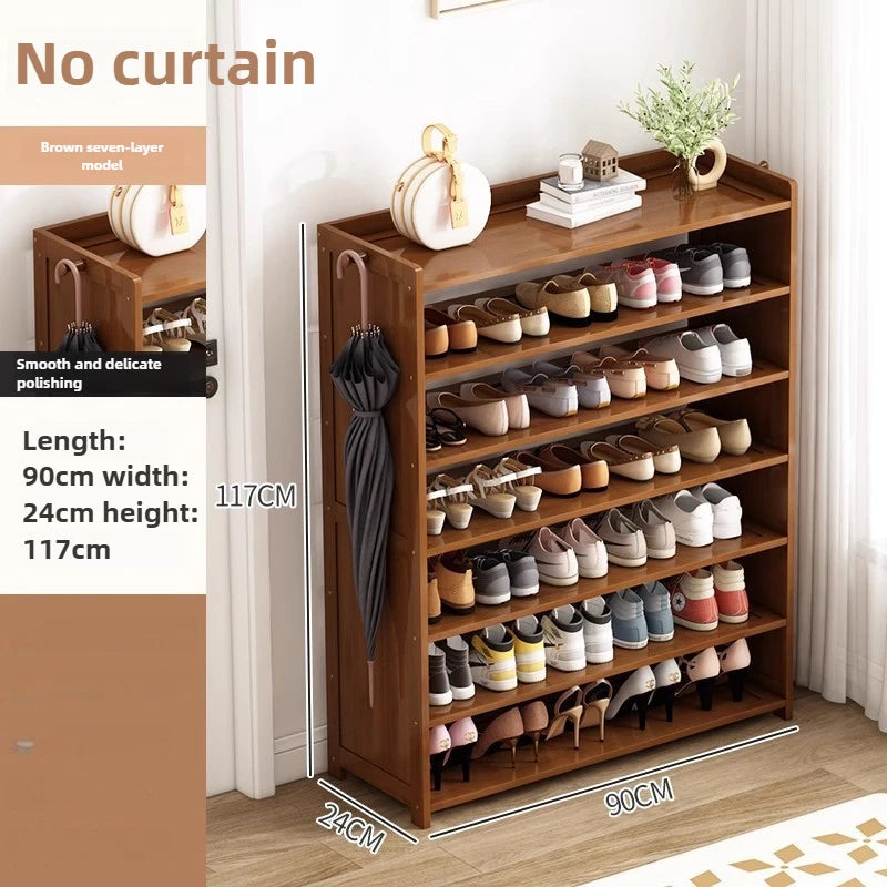 Household shoe cabinet, shoe storage rack, simple shelf, large-capacity shoe rack.