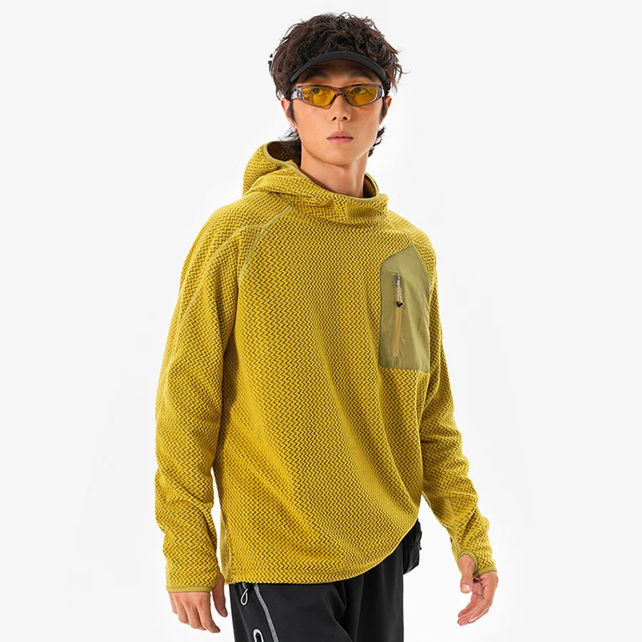 Outdoor Sport Hoodie Men Women Loose Casual Lightweight Warm Pullover Hooded Sweatshirts Couple Autumn Winter Hoody Tops