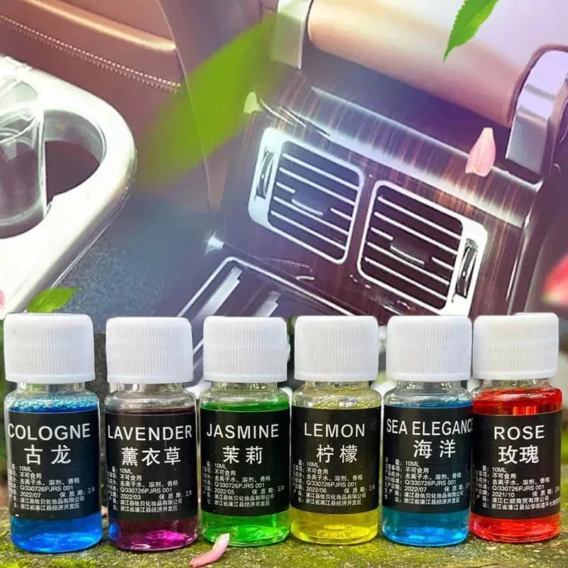 1/7PCS Air Freshener Car Perfume Refill Natural Plant Essential Oil Aroma Diffuser Fragrance Humidifier Essential Oil Freshener SwiftNest
