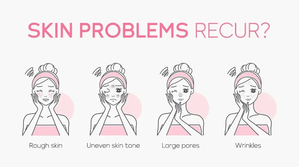 3pcs/set Vitamin C 24K Golden Sakura Skin Care Sets Face Cream Serum Eye Cream Moisturizing Anti Wrinkles Face Care Kit