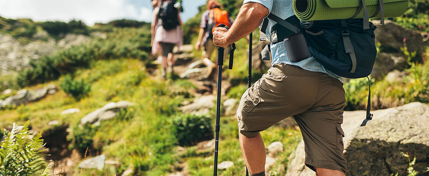 Bluetooth Speakers, 15W Portable Speakers Bluetooth Wireless V5.3 with Stereo Sound, Active Extra Bass, IPX7 Waterproof Shower