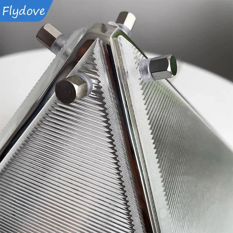 Bedroom Bedside Decorative Art Lamp Pyramid Living Room Floor Lamp Designer Light and Shadow Study Atmosphere Glass Desk Lamp