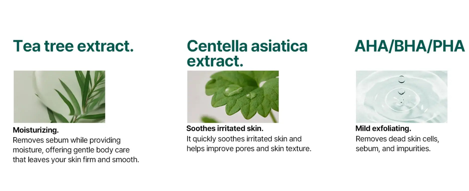 16.9 oz Salicylic Acid Body Wash, Gentle & Smoothing  Mild Exfoliating Daily Acne Body Wash Deep Cleanses Back Acne and Sebum SwiftNest