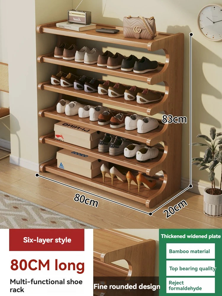 Shoe rack Dormitory Home Multi story Small Narrow Rental Room Dustproof Simple Rack Storage Dormitory Storage Rack Space Shoe Ca