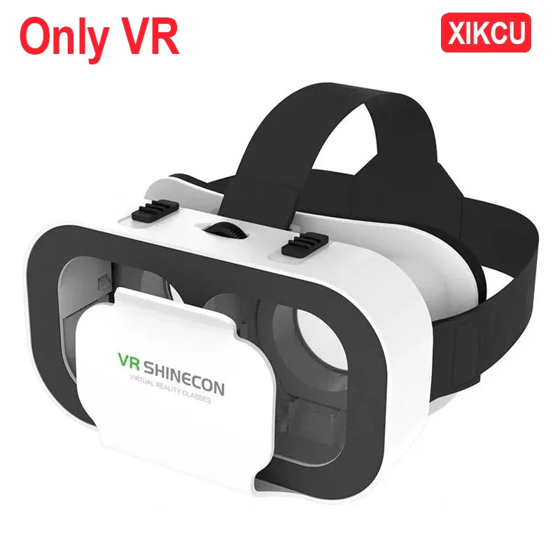 XIKCU VR Glasses 3D Headset Virtual Reality Device Helmet Goggles Lenses Mobile Smartphone Smart Phone Cell Realidade Viar VR