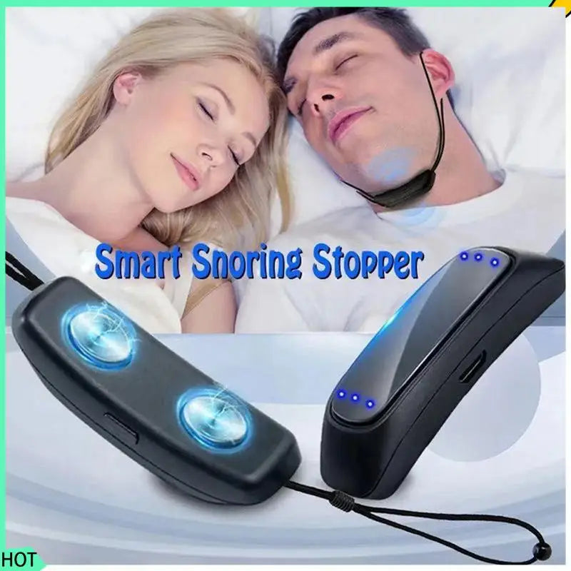 AWAH Smart Anti Snoring Device Household Anti-Snoring Device Portable Comfortable Sleep Well Stop Snore Health