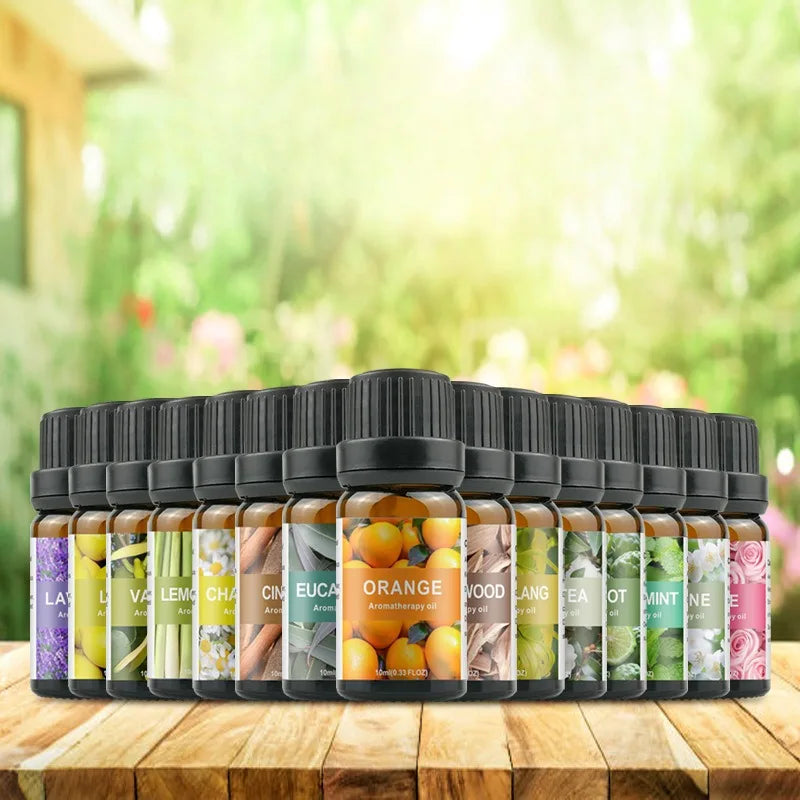 15 Flavors Essential Oils for Aroma Diffuser Air Humidifier Home Water-soluble 10ml Air Freshener Scents Fragrance Oil Perfume SwiftNest