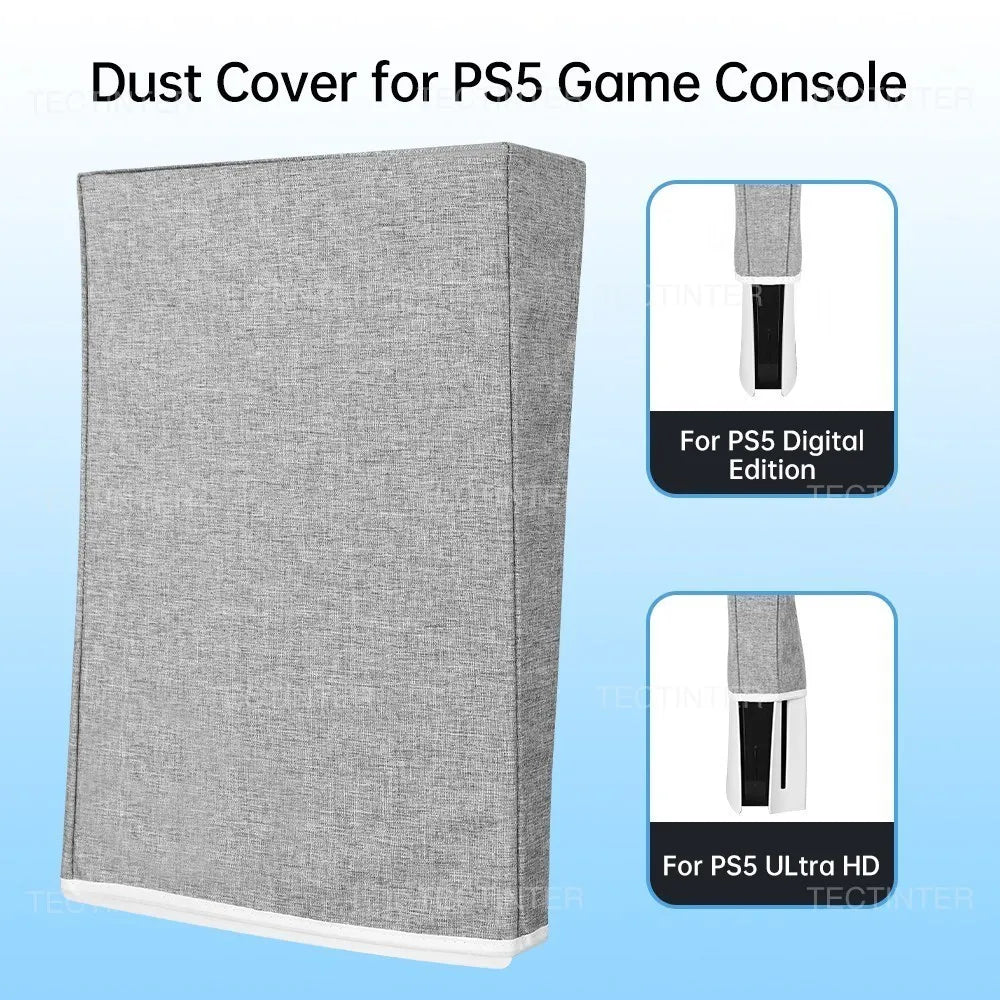 For PS5 Console Protector Dust Proof Protective Case Waterproof Cover Anti-scratch For PlayStation 5 PS5 Games Accessories
