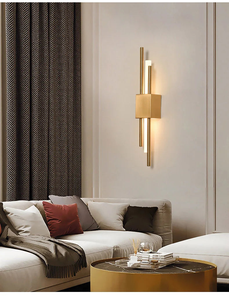 Bedroom Bedside Wall Lamp Simple Modern Living Room Aisle Corridor Background Light Luxury Style Living Room Lighting