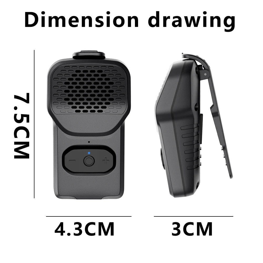 Bluetooth Wireless Wearable Speakers Waterproof IPX7 Outdoor Sports Speaker Mini Sound Microphone Built-in Mic Call Sound Box