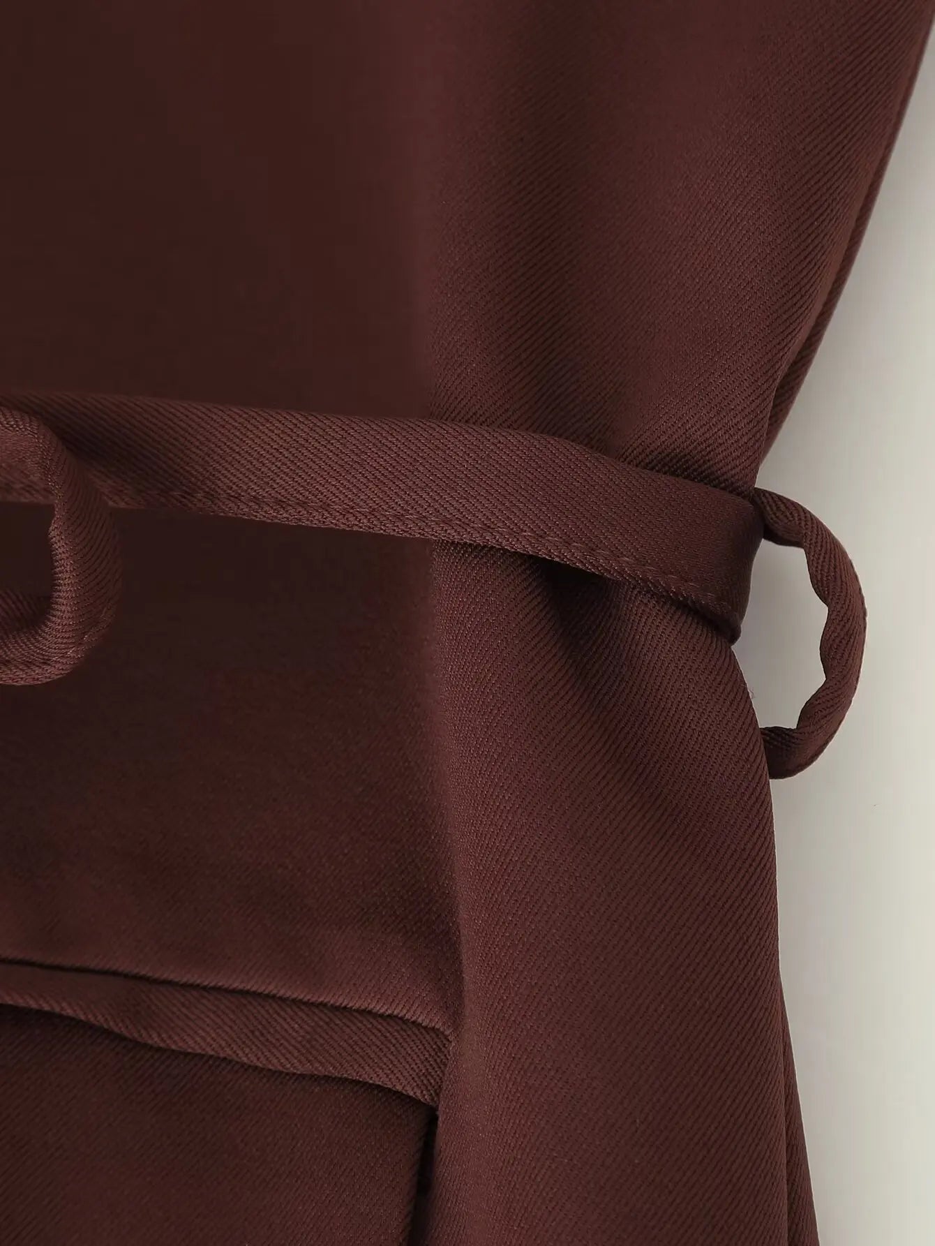 Womens Fashion Blazer Wide Shoulders Waist Tie Long Sleeve Blazer Stylish And Versatile Suitable For Workplace And Casual Wear