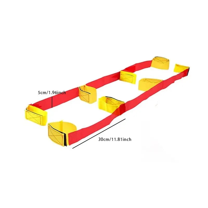 3/4/5/6 People Outdoor Sports Toys Giant Footsteps Game Training Equipment For Kids Adults Teamwork Funy Games Interactive Toy