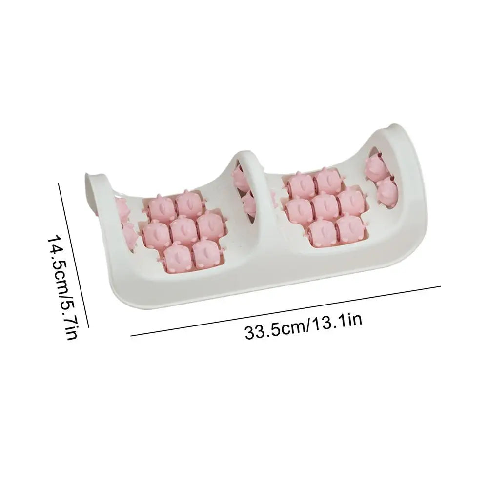 Foot Massager Roller Muscle Recovery Trigger Point Reflexology Board for Heel Pressure Relief Wellness Health Dad Mom