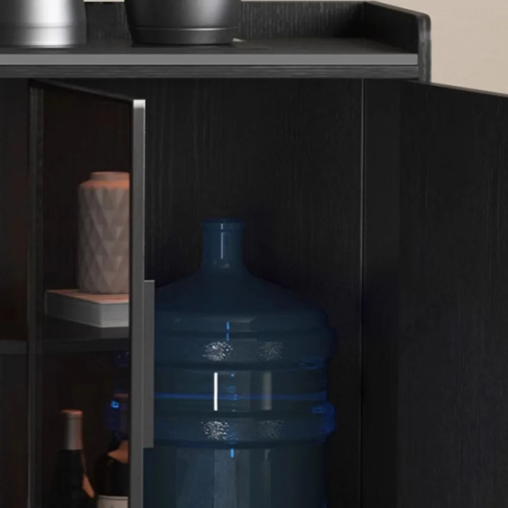 Kitchen Shelf Cabinets Living Room Storage Display Black Closets Cabinet Buffet Cupboard Mueble Recibidor De Entrada Decor