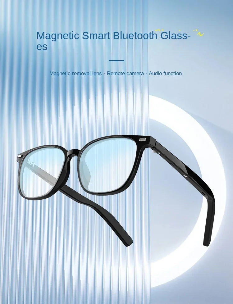3-in-1 Smart Glasses Open Ear Music Hands-Free Calling Stereo Sound Wearable Headsets Smart Sports Anti-Blue Light Sunglasses