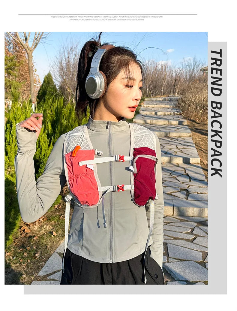 Outdoor sports water bag, hiking, running, cycling, backpack, off-road hiking backpack, water bag package