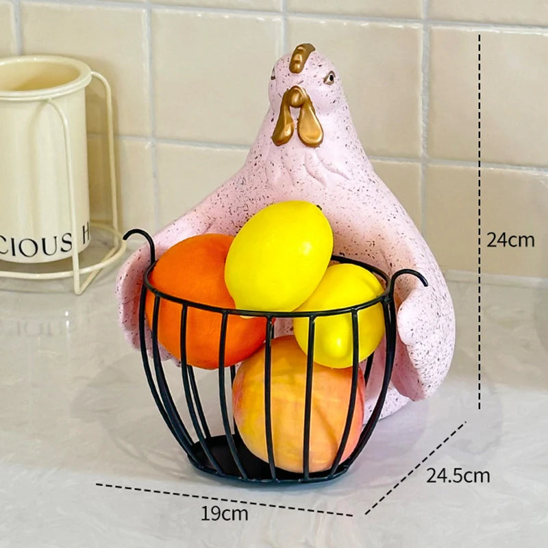 Kitchen Storage Basket Multifunction Removable Organizer Baskets Modern Table Centerpiece Storage Basket Creative Design Baskets