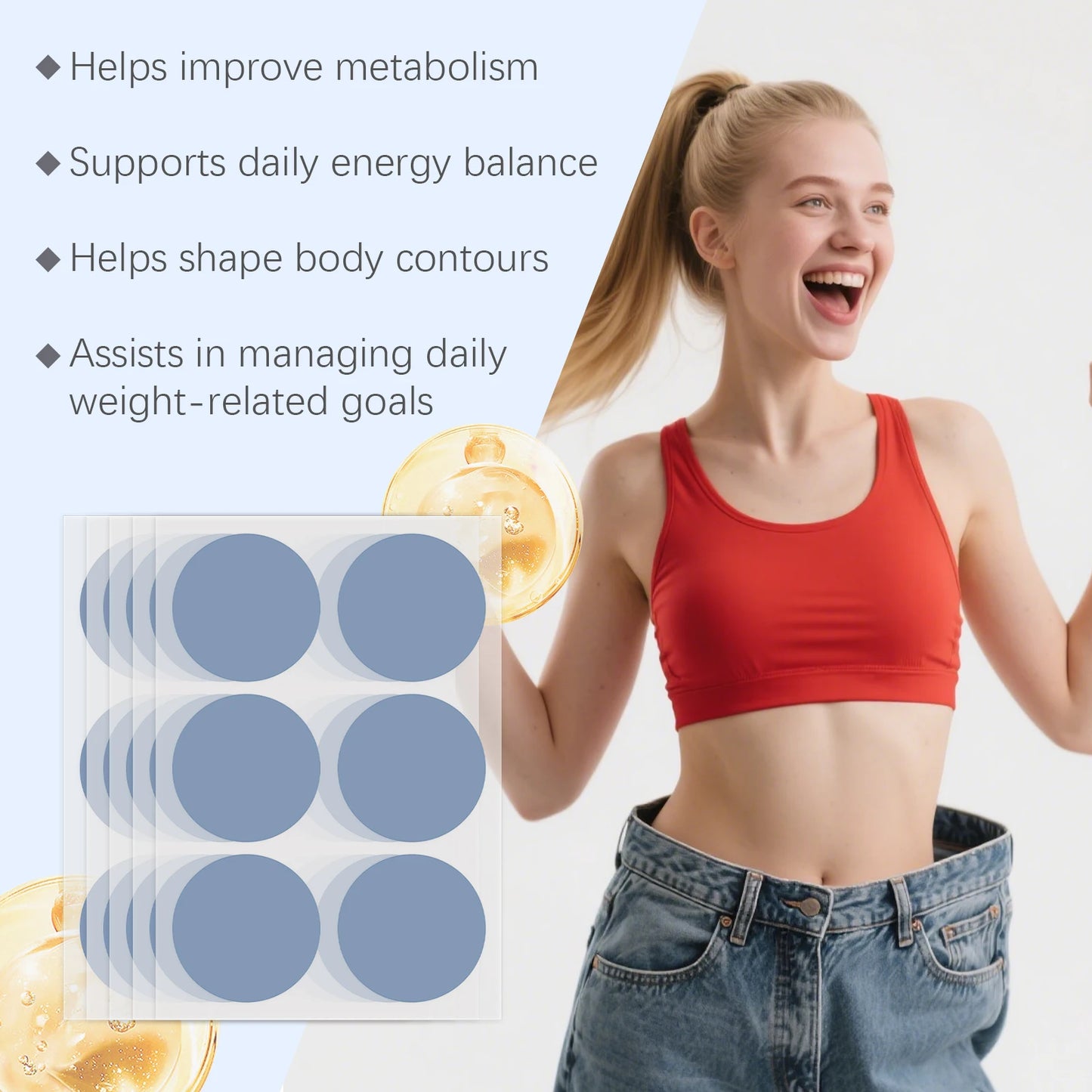 30pcs Pink Body Care Patches, For Men And Women, Gentle Formula, Comfortable And Suitable For Daily Care