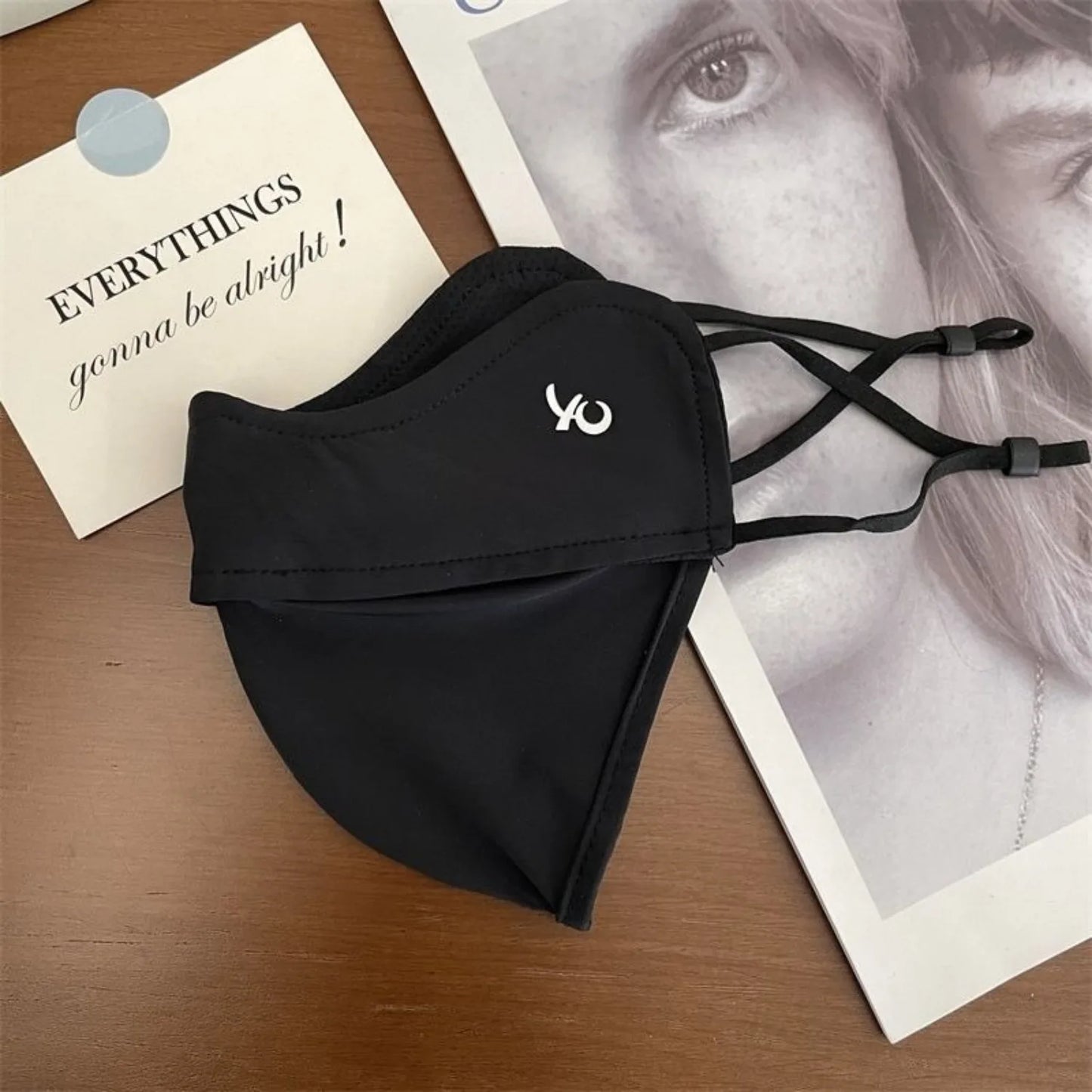 Face Mask Outdoor Sports Summer Ice Silk Sunscreen Face Sun Protection Forehead Thin Section Breathable