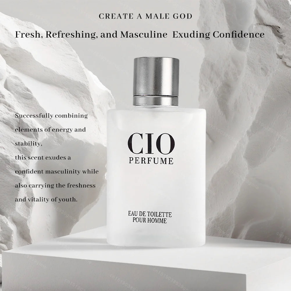 100ml Men's Pheromone Perfumes, Woody Long-Lasting Fragrances Cologne Spray, Charming Elegant Women's Eau De Toilette Cologne