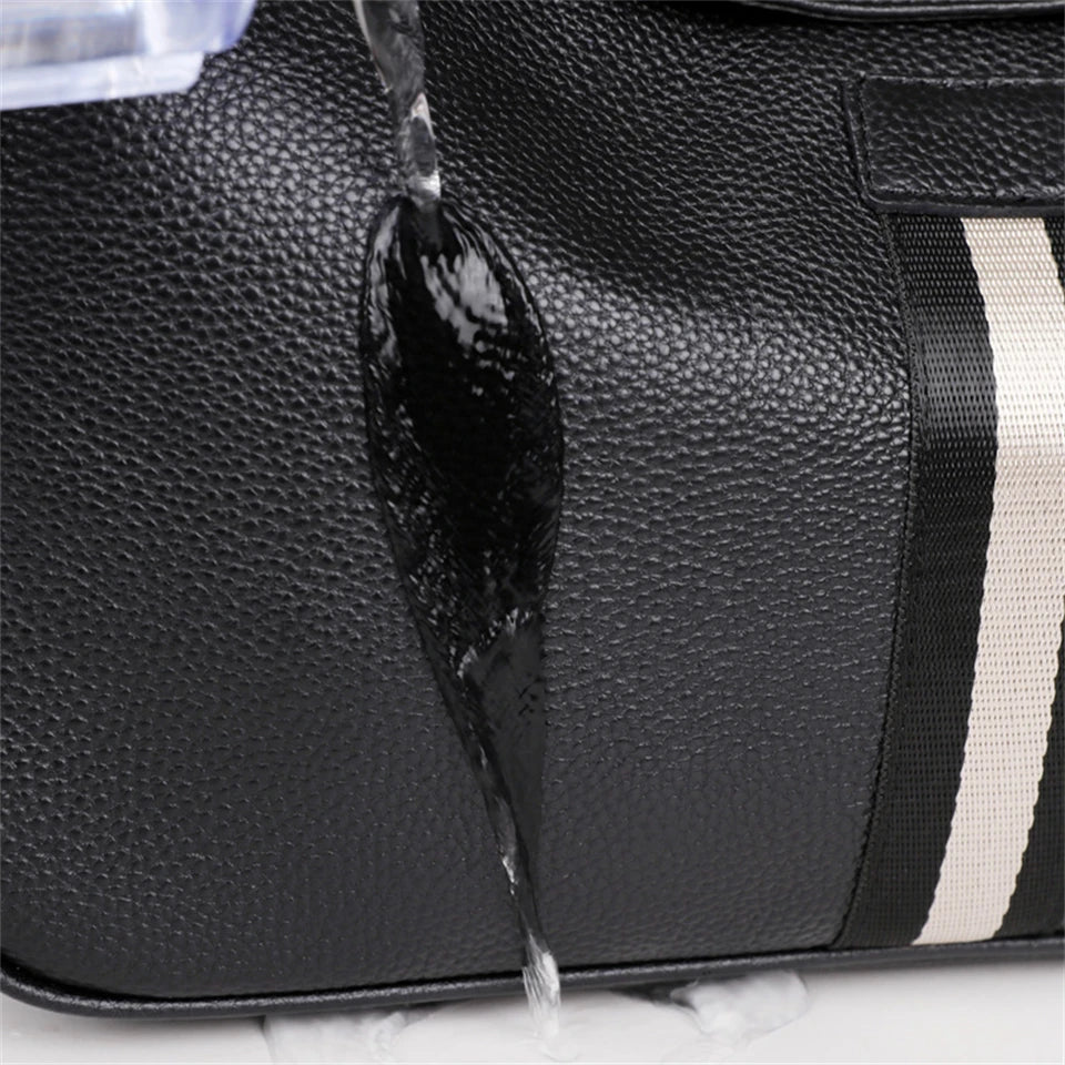 Genuine Leather Women Men Shoulder Bags Cowhide Leather New Design Crossbody Messenger Bags Fashion Style Commuting Sac A Main