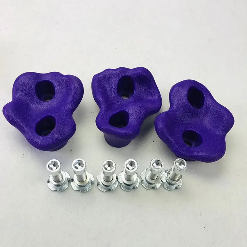 Toys For Children Kids Rock Climbing Wall Holds Games Children Wood Wall Climbing Stones Toys Child Playground Outdoor Playset