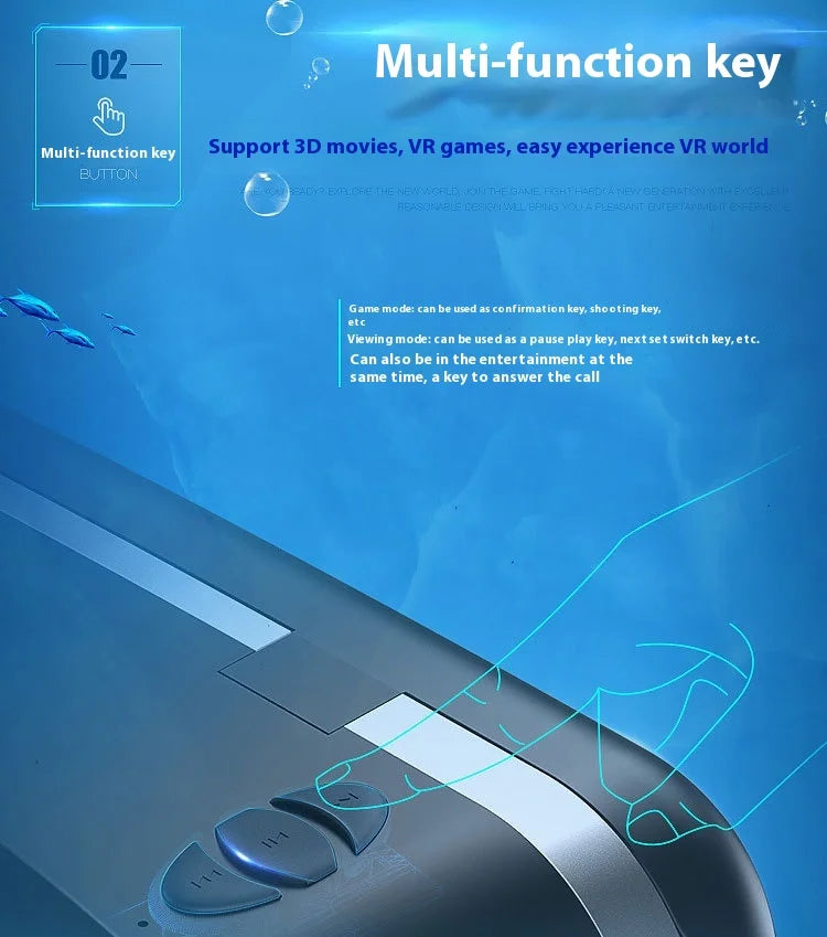 VR SHINECON G04EA 10.0 Virtual Reality Helmet 3D Glasses Casque For Smartphone Smart Phone Goggles Headset Video Game Binoculars