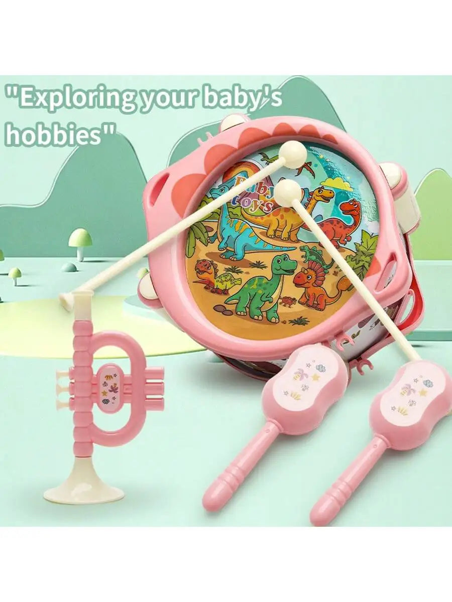 This is a children's music toy, suitable for kindergarten education toys, indoor and outdoor interactive percussion instruments