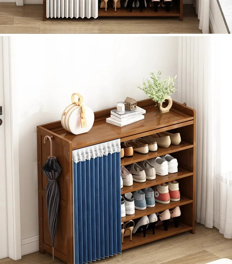 Household shoe cabinet, shoe storage rack, simple shelf, large-capacity shoe rack.
