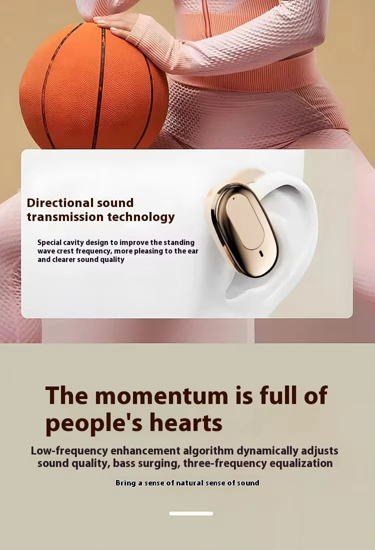 Bluetooth5.4 Sports Headset Wireless Ear-Hanging Headphone Touch With Microphone Game Earphone HD Stereo For smart Phone Headset