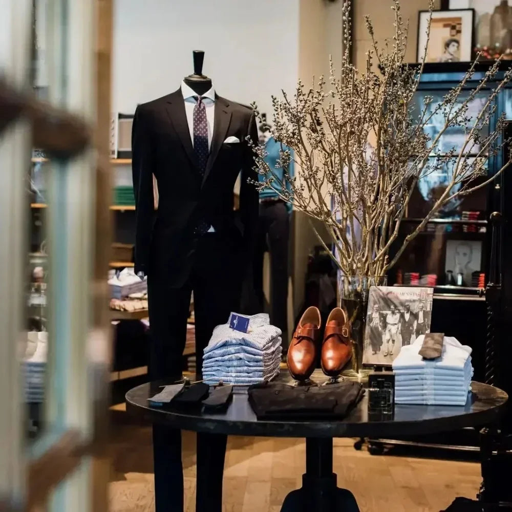 بدلات رجالية 2025 قطعة واحدة أنيقة مخططة باللون الأزرق الداكن بصدر واحد للرجال لحفلات الزفاف والحفلات الراقصة، بليزر رجالي فقط، بدلات ضيقة، بدلة رسمية